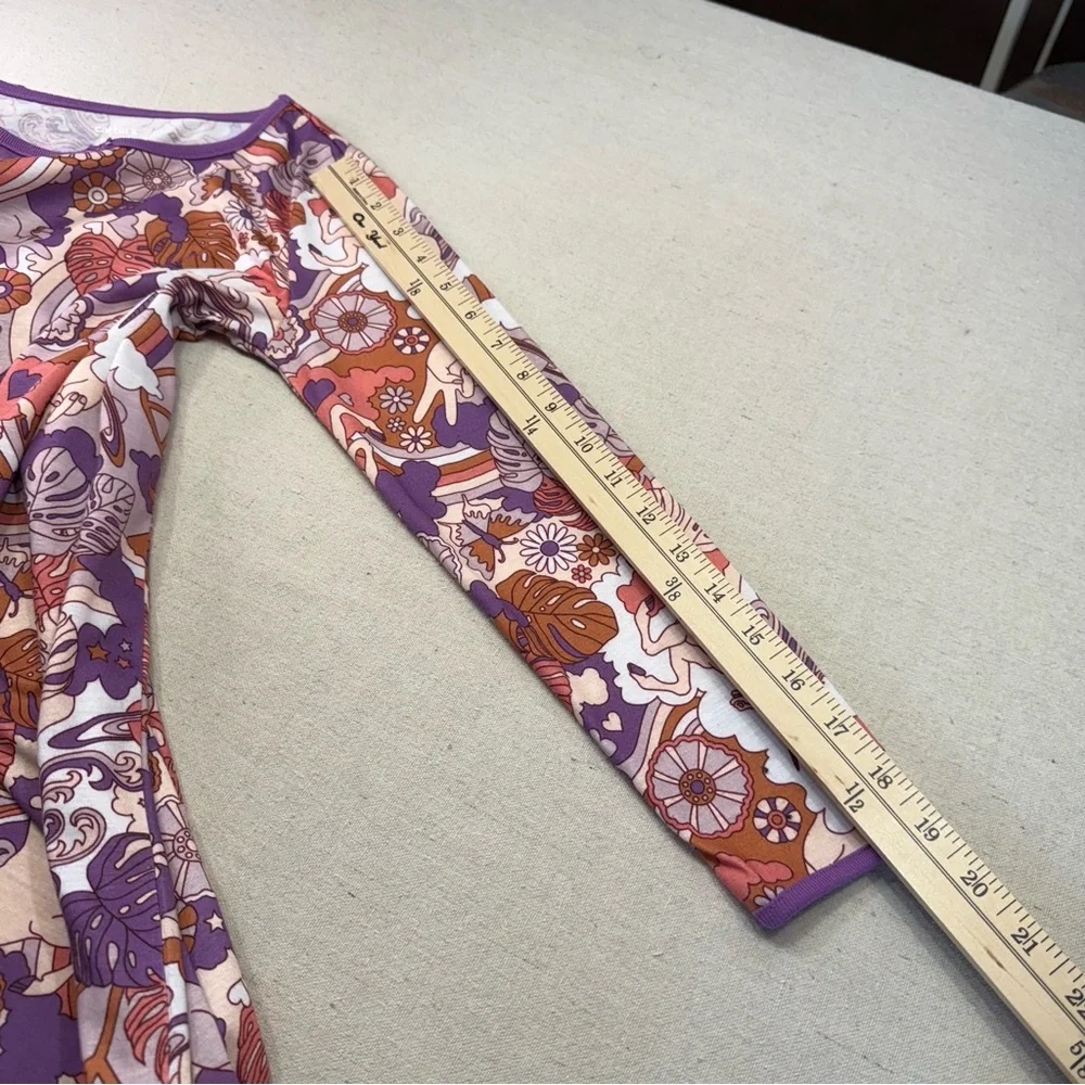 Carter’s Colorful Unicorn Print Girls Pajamas - Size 8-10A